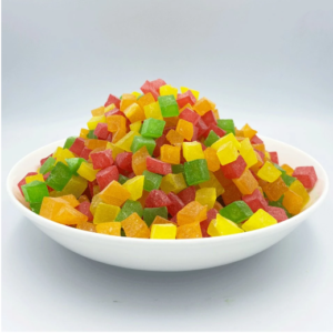 Mixed 4 Colors dried Papaya Dice